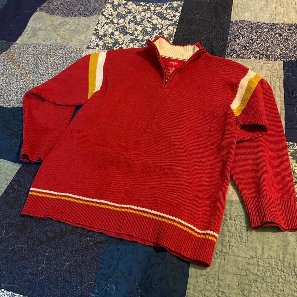 🪁 Mossimo Supply Company Boys Half Zip Sweater Size S